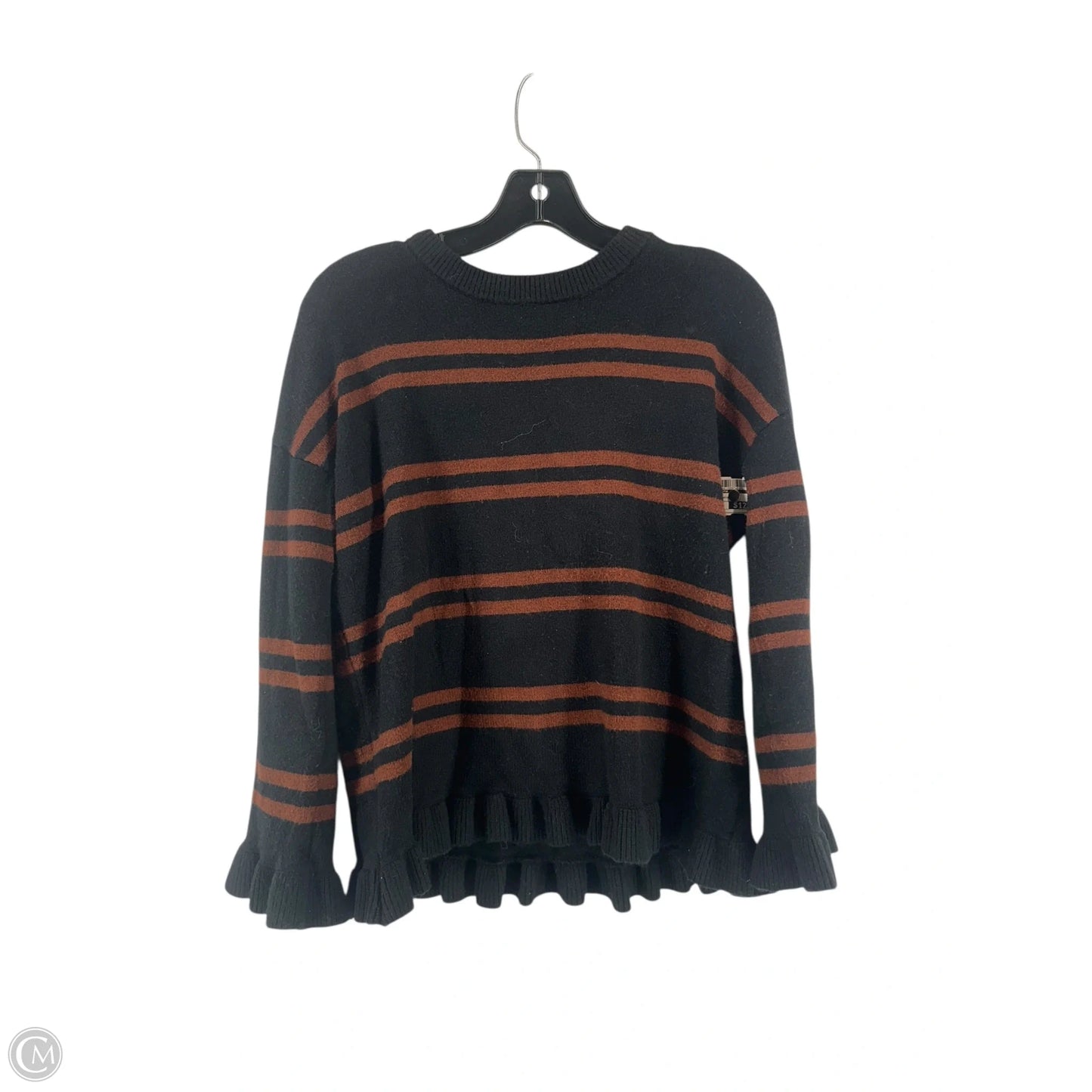 Sweater By Bb Dakota In Black & Brown, Size: S