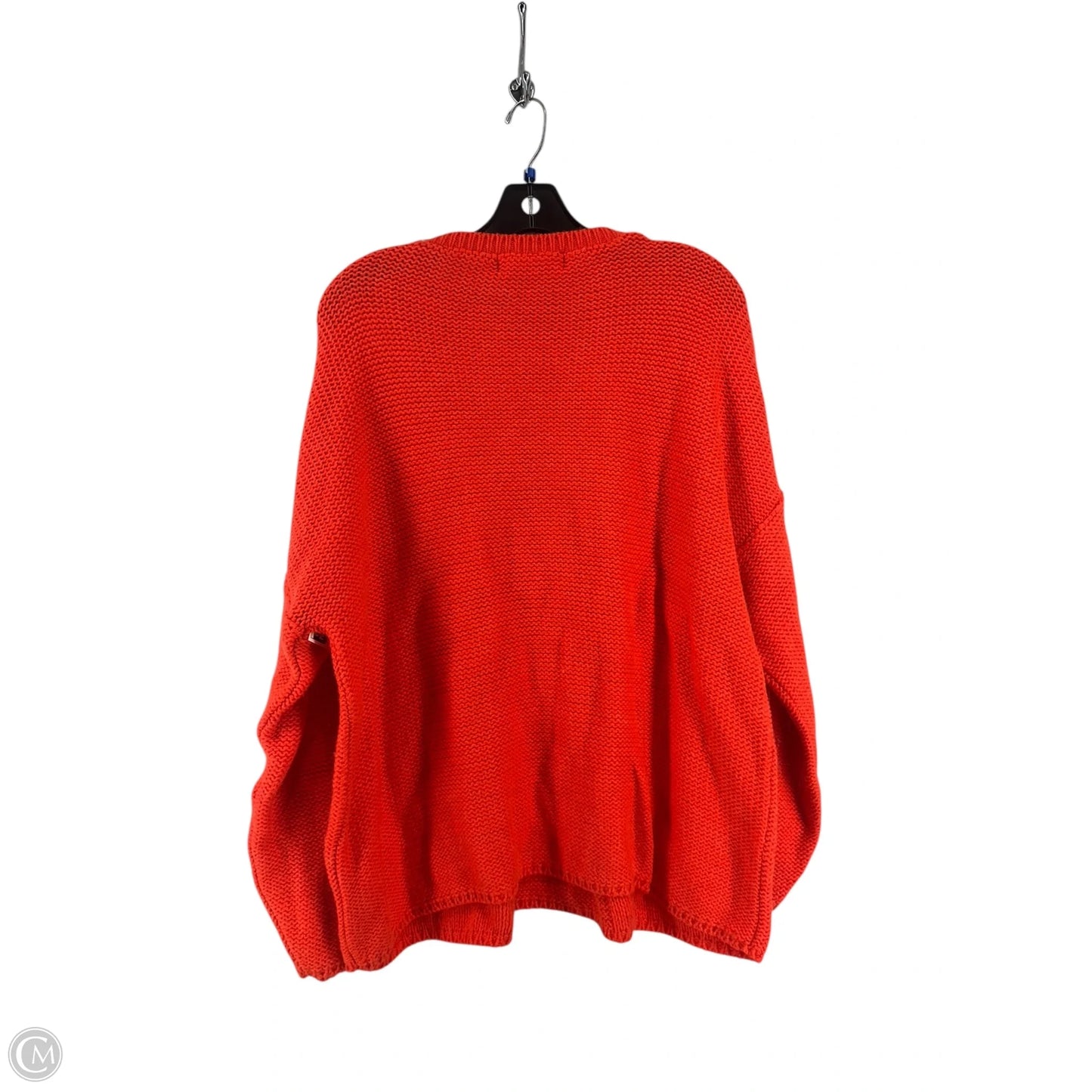 Sweater By Anthropologie In Orange, Size: Xl