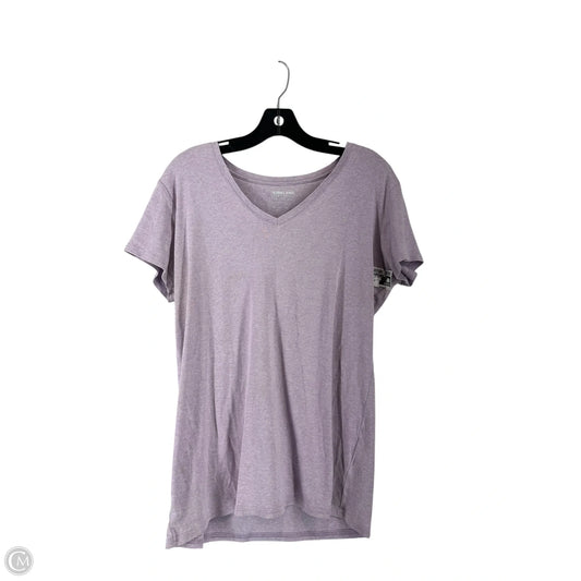 Top Short Sleeve Basic By Kirkland In Purple, Size: Xxl