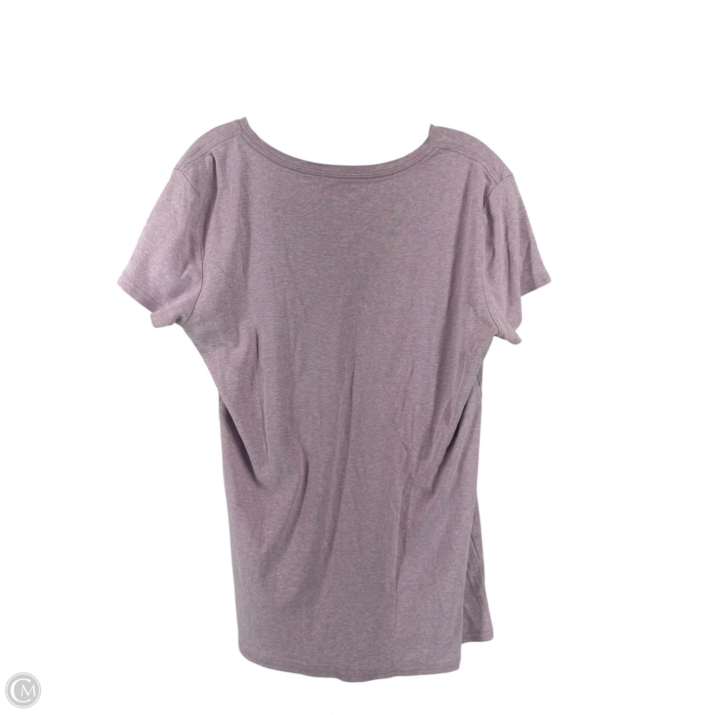Top Short Sleeve Basic By Kirkland In Purple, Size: Xxl