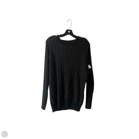 Sweater By Lane Bryant In Black, Size: 2x
