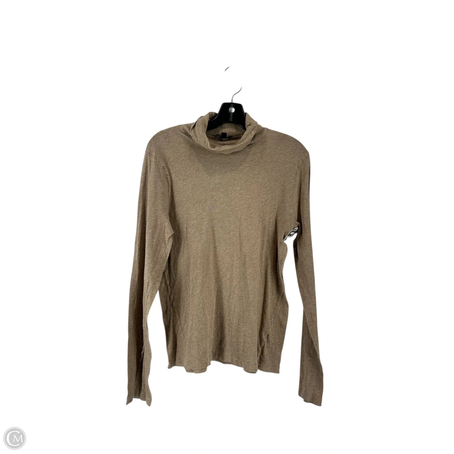 Top Long Sleeve By J. Crew In Brown, Size: Xl