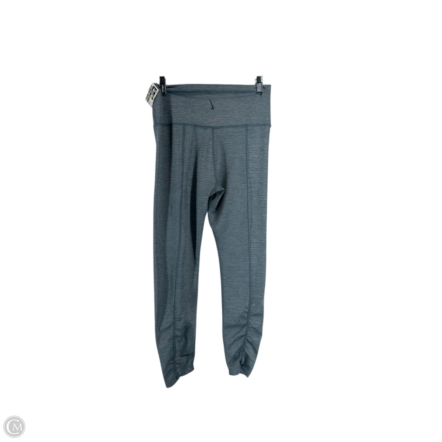 Athletic Leggings By Nike Apparel In Blue, Size: L