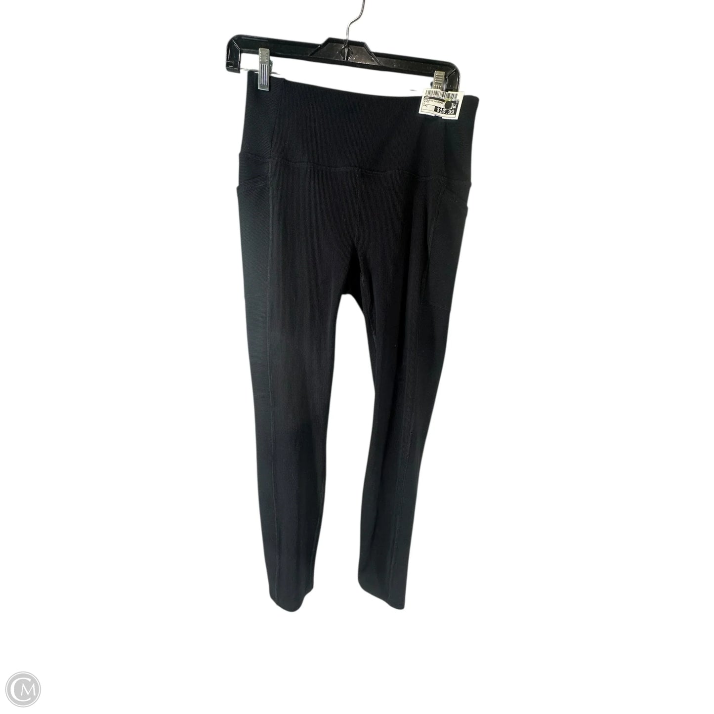 Athletic Leggings By Rbx In Black, Size: L