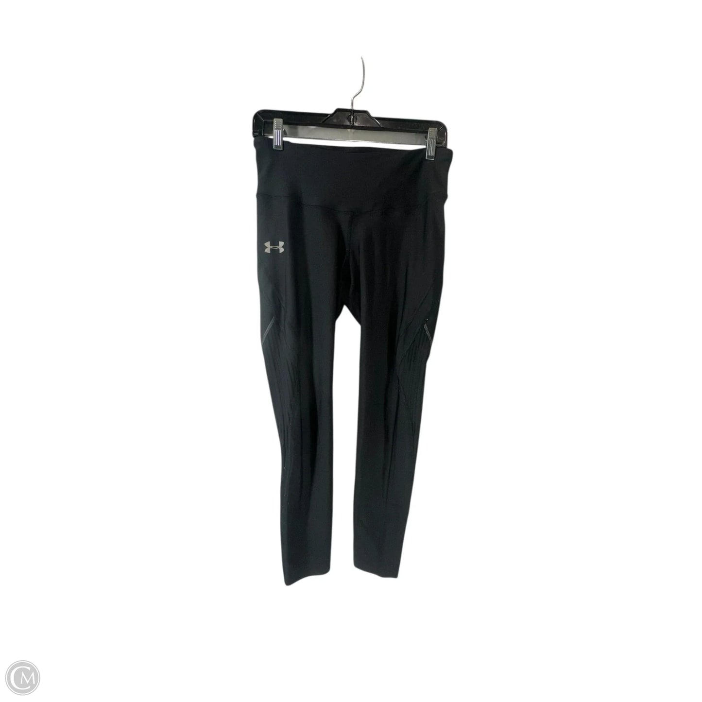 Athletic Leggings By Under Armour In Black, Size: M