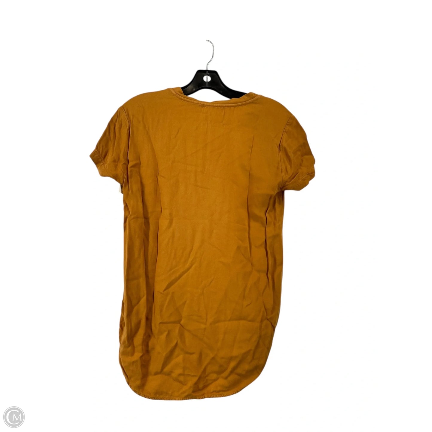 Top Short Sleeve By Cloth & Stone In Brown, Size: Xs