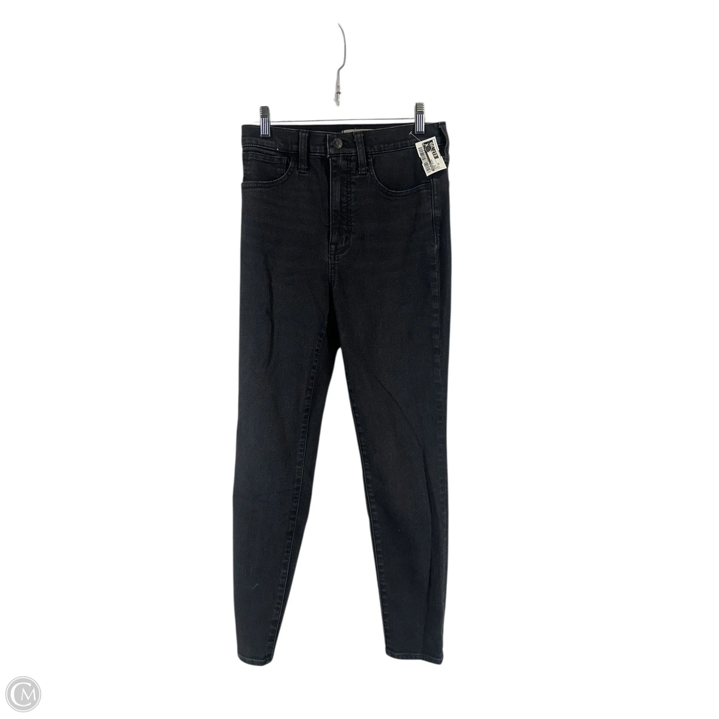 Jeans Skinny By Madewell In Black, Size: 26