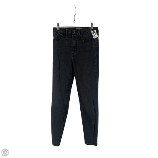 Jeans Skinny By Madewell In Black, Size: 26