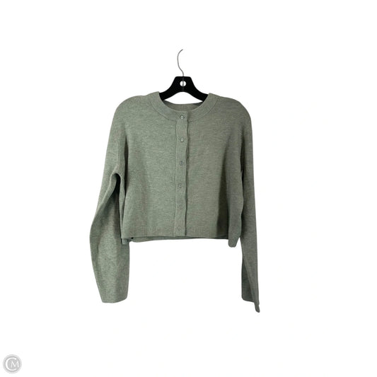 Sweater Cardigan By Moon And Madison In Green, Size: M
