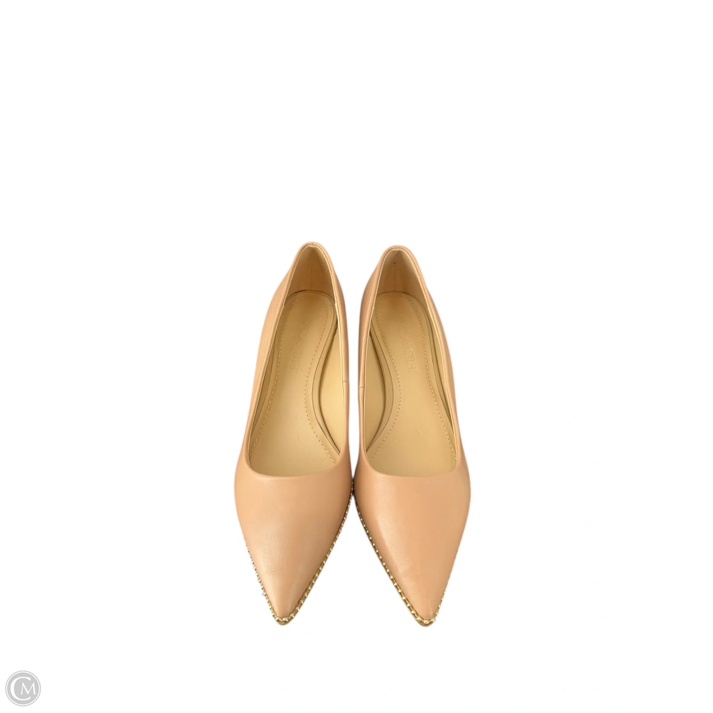 Shoes Designer By Coach In Tan, Size: 6