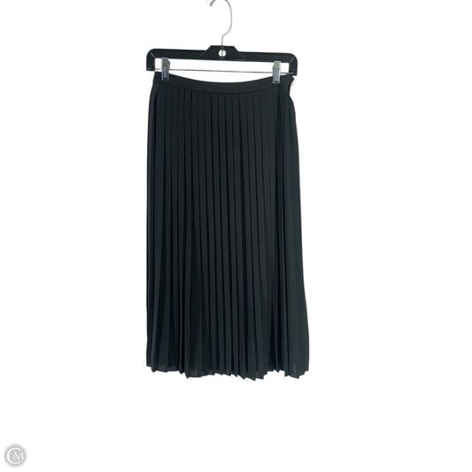 Skirt Midi By J. Crew In Black, Size: Xxs