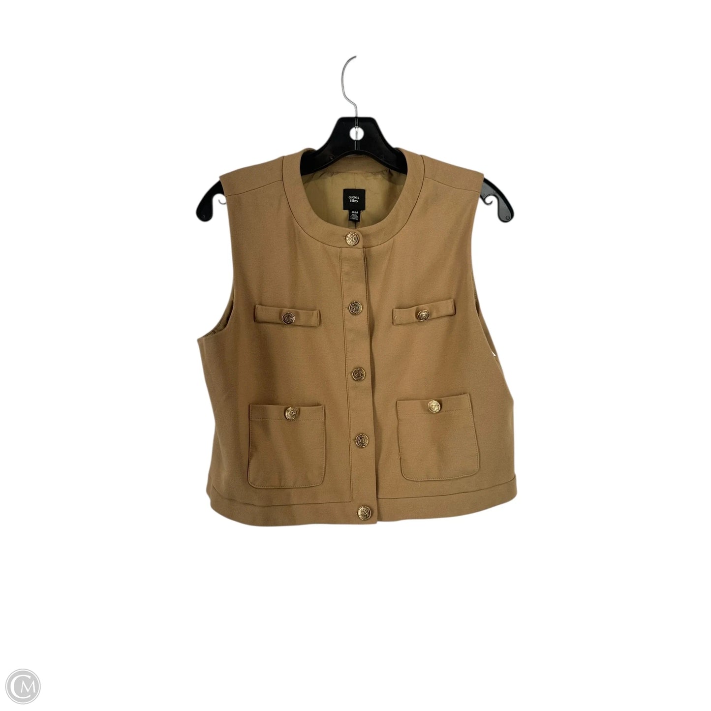 Vest Other By Clothes Mentor In Brown, Size: M