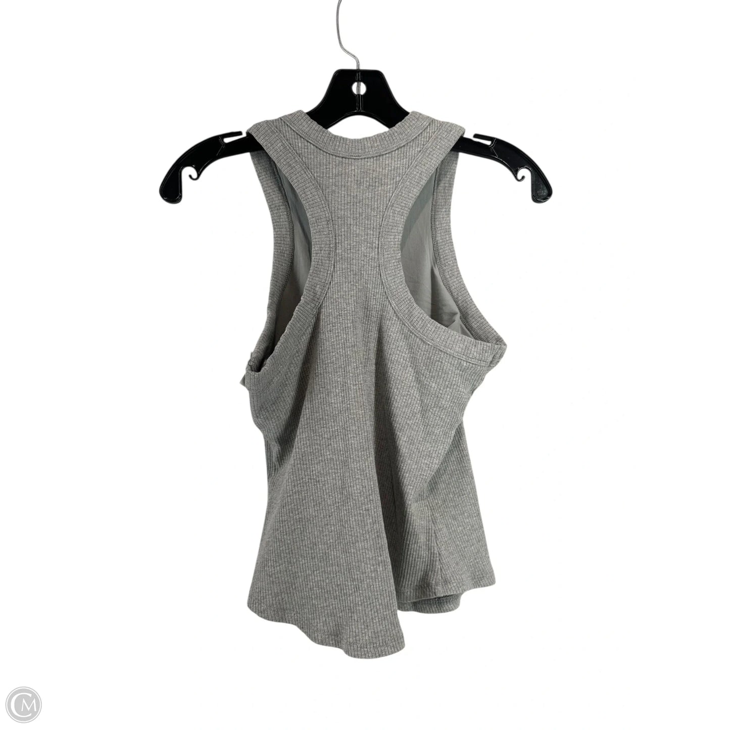 Athletic Tank Top By Fabletics In Grey, Size: M