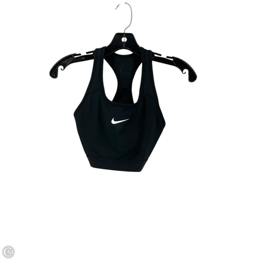 Athletic Bra By Nike Apparel In Black, Size: S