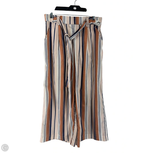 Pants Cropped By Zara In Multi-colored, Size: M