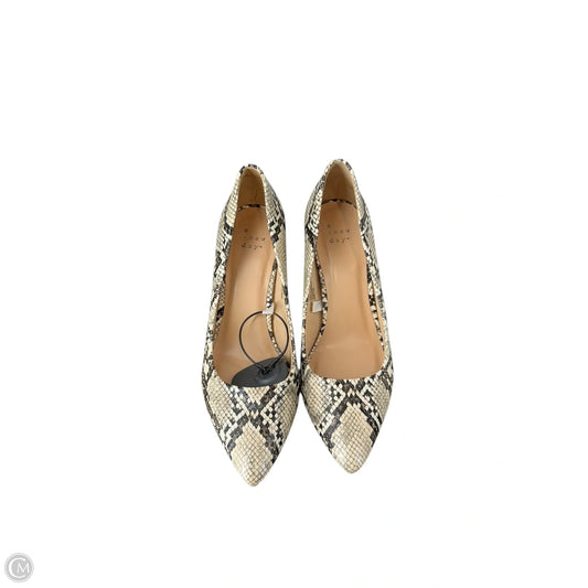 Shoes Heels Stiletto By A New Day In Snakeskin Print, Size: 7.5