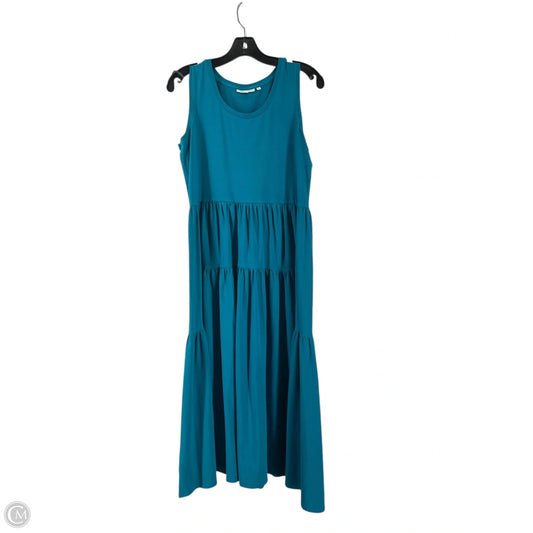 Dress Casual Maxi By Chicos In Blue, Size: S