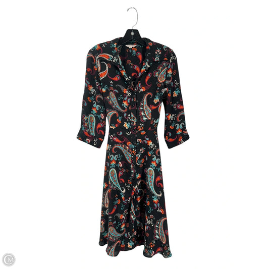 Dress Casual Midi By Nanette Lepore In Paisley Print, Size: M