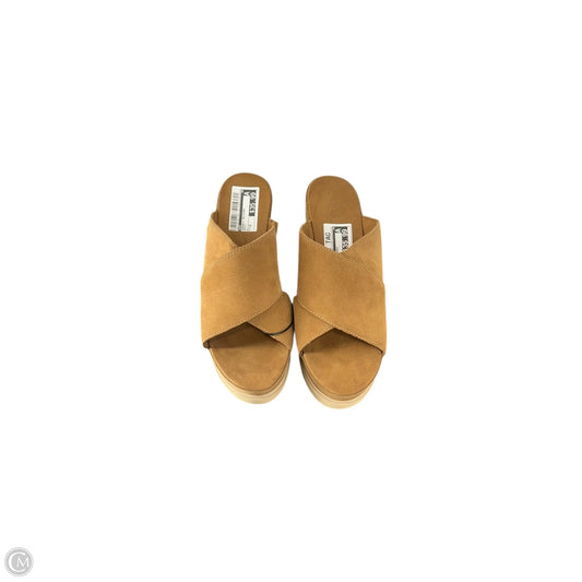 Sandals Designer By Ugg In Brown, Size: 9