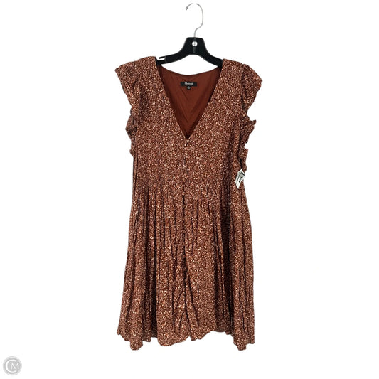Dress Casual Short By Madewell In Brown, Size: L