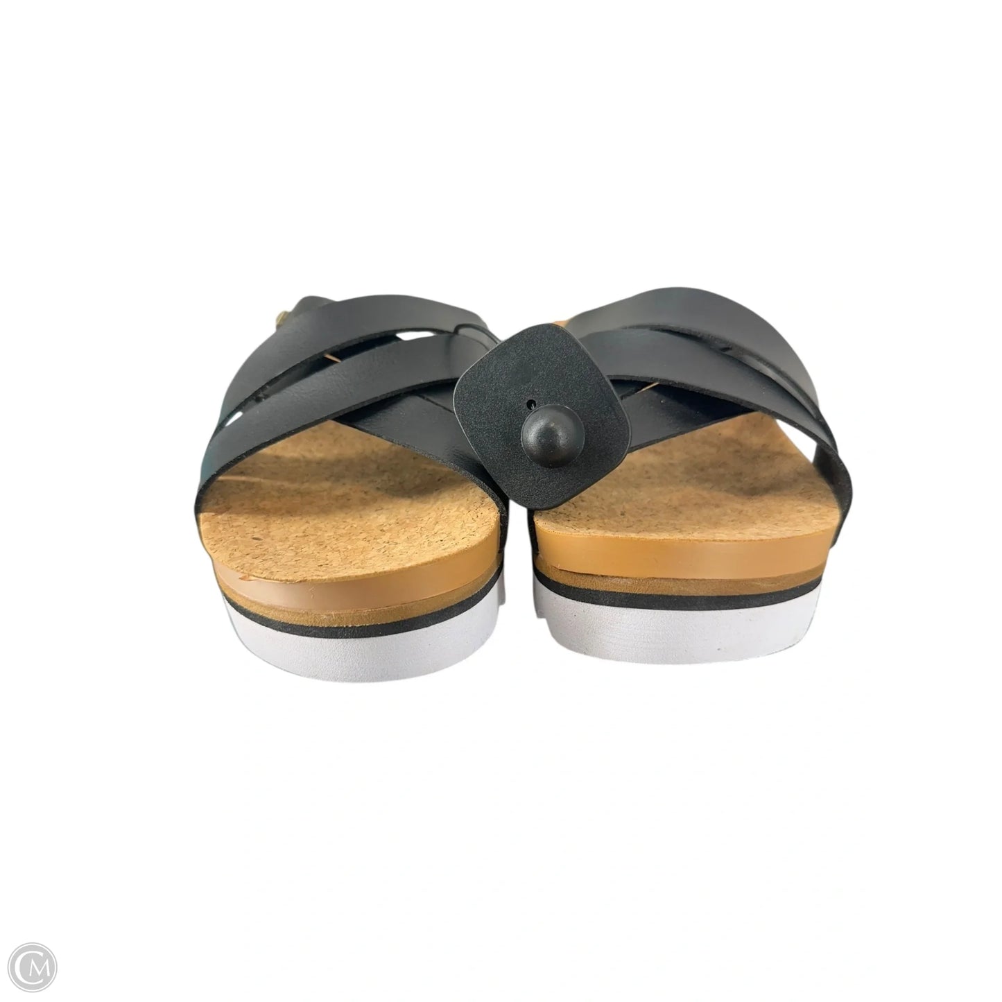 Sandals Flats By Reef In Black, Size: 7