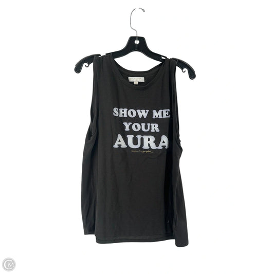 Tank Top By Spiritual Gangster In Black, Size: L