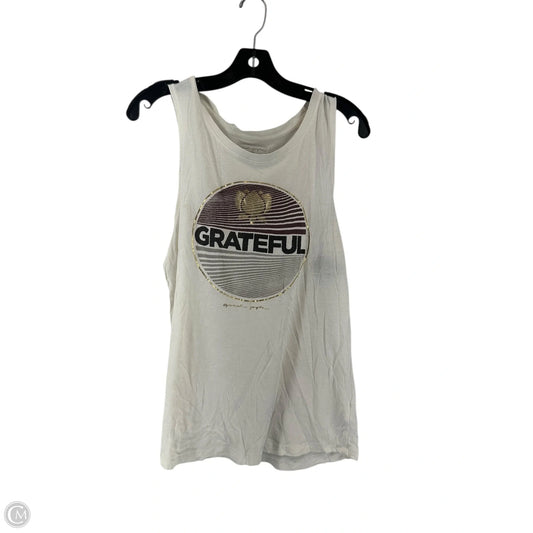 Tank Top By Spiritual Gangster In White, Size: L