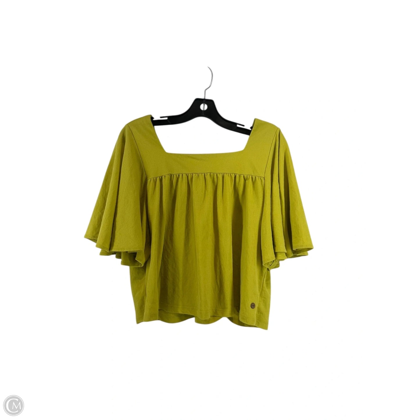 Top Short Sleeve By Clothes Mentor In Green, Size: S