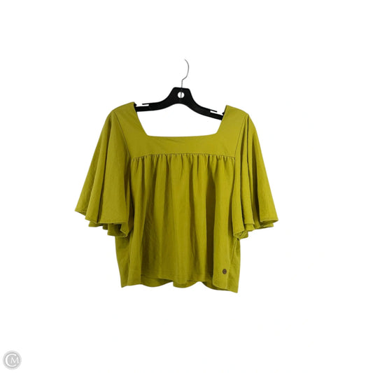 Top Short Sleeve By Clothes Mentor In Green, Size: S