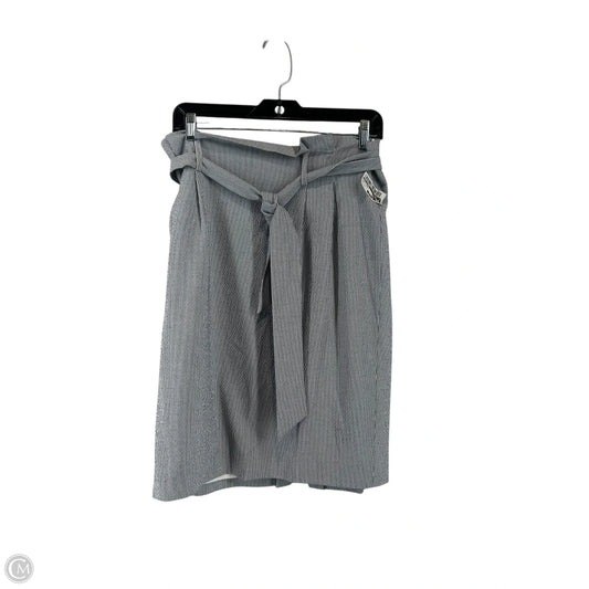Skirt Midi By Alex Marie In Grey & White, Size: 10