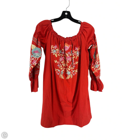Dress Casual Short By Free People In Red, Size: S