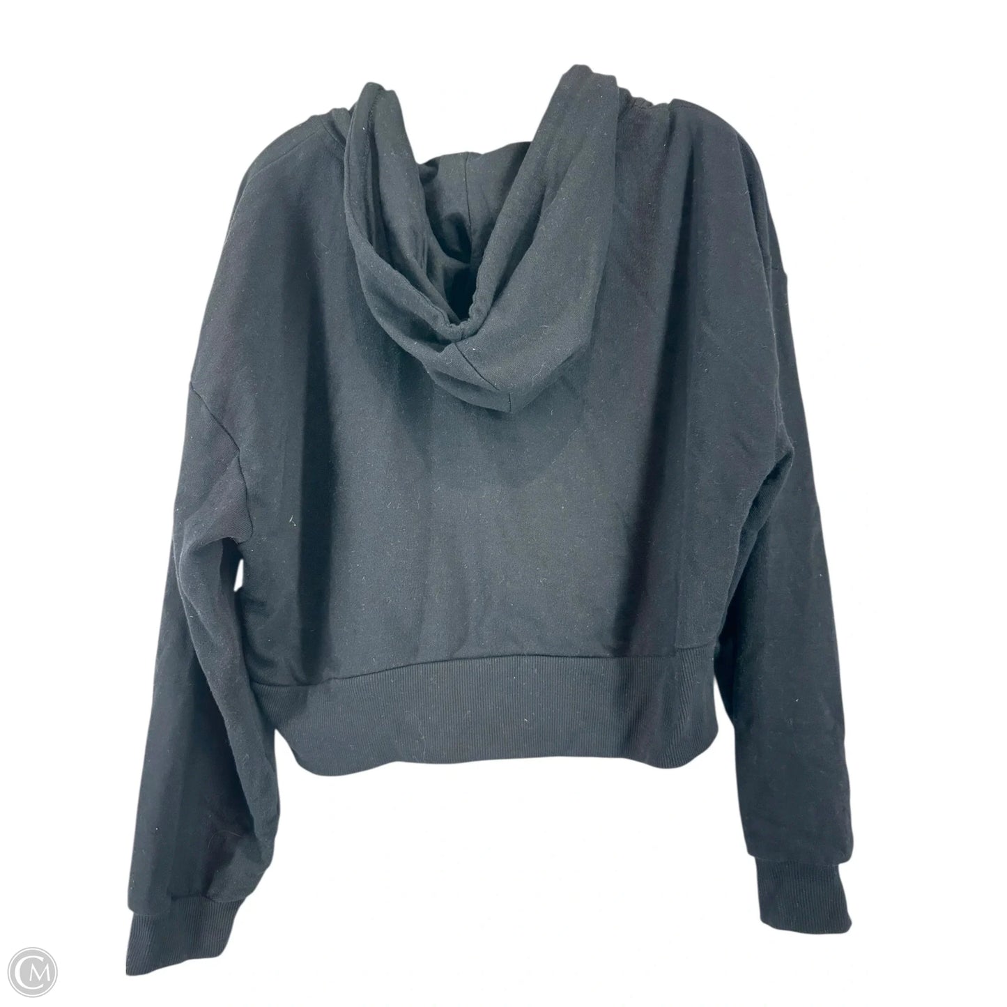 Sweatshirt Hoodie By Clothes Mentor In Black, Size: Xl