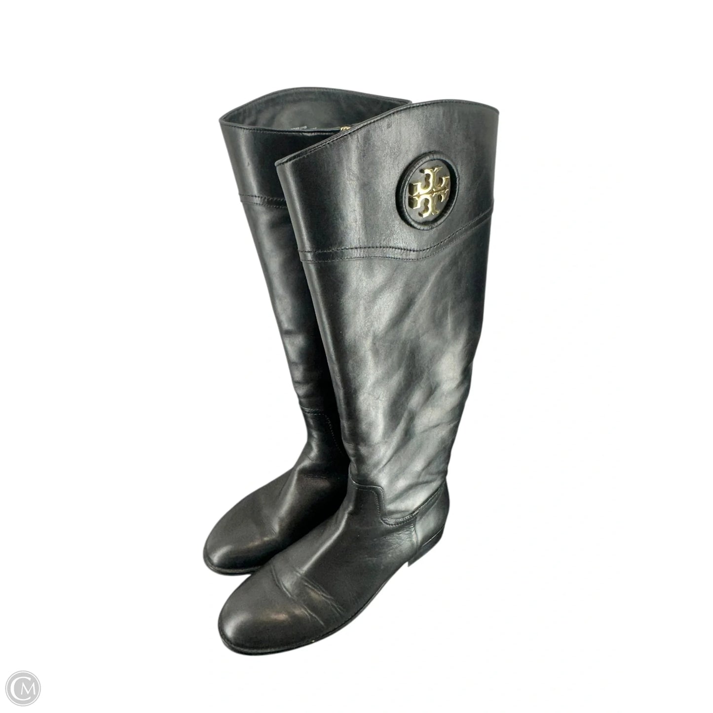 Boots Designer By Tory Burch In Black, Size: 10.5