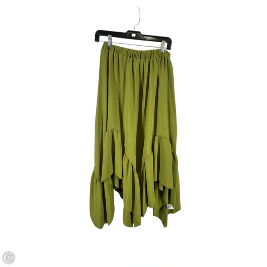 Skirt Maxi By Shein In Green, Size: Xl