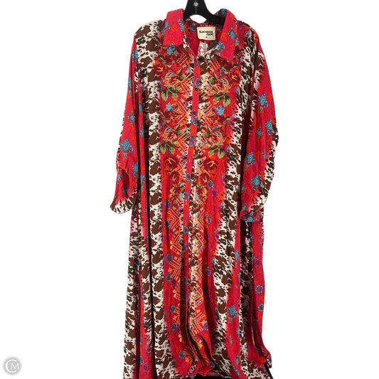Dress Casual Maxi By Savanna Jane In Multi-colored, Size: 3x
