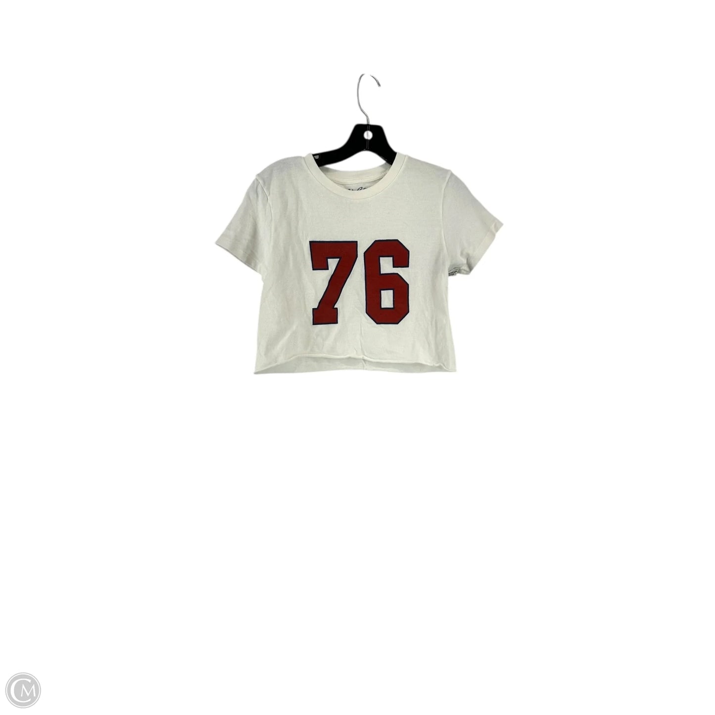 Top Short Sleeve By John Galt In White, Size: S