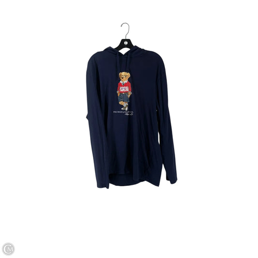Top Long Sleeve By Ralph Lauren Blue Label In Navy, Size: Xl