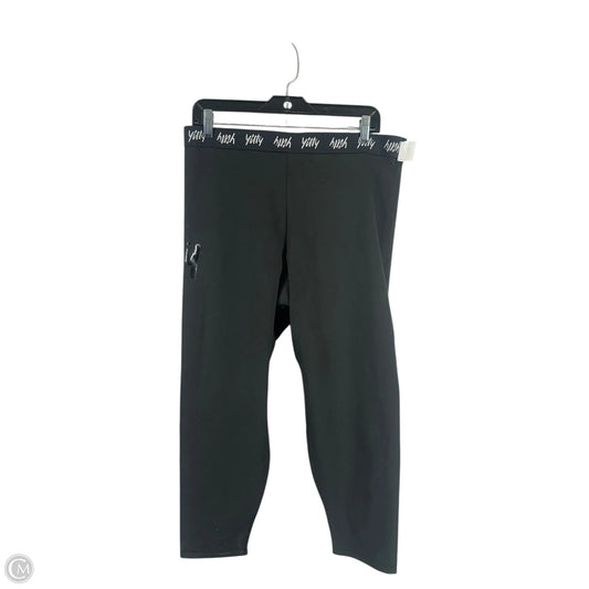 Athletic Leggings By Clothes Mentor In Black, Size: 2x