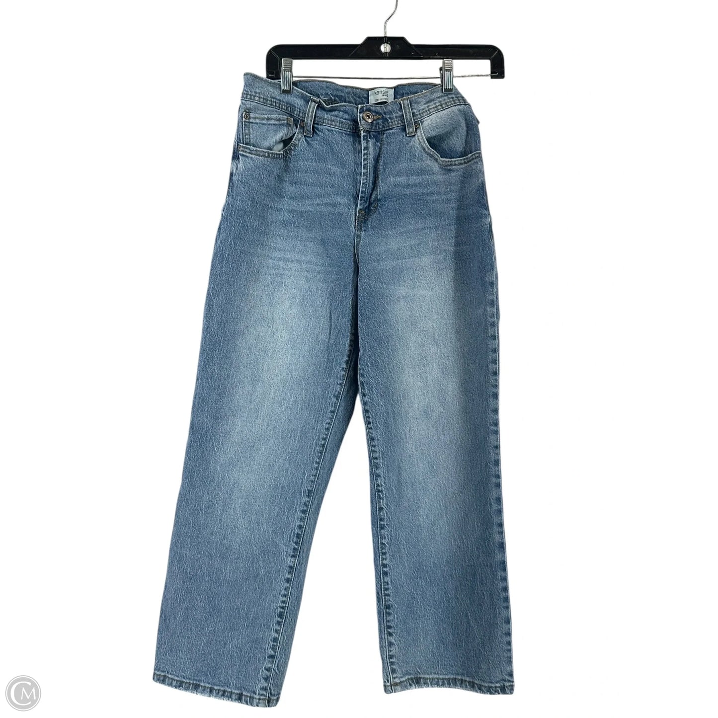 Jeans Straight By Kensie In Blue Denim, Size: 10