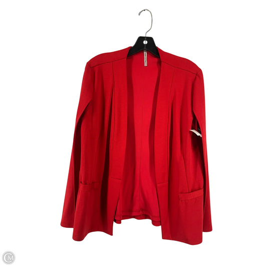 Blazer By Clothes Mentor In Red, Size: 1x