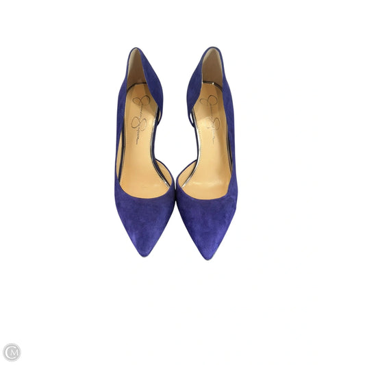 Shoes Heels Stiletto By Jessica Simpson In Blue, Size: 10