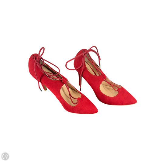 Shoes Heels Stiletto By Charles By Charles David In Red, Size: 6