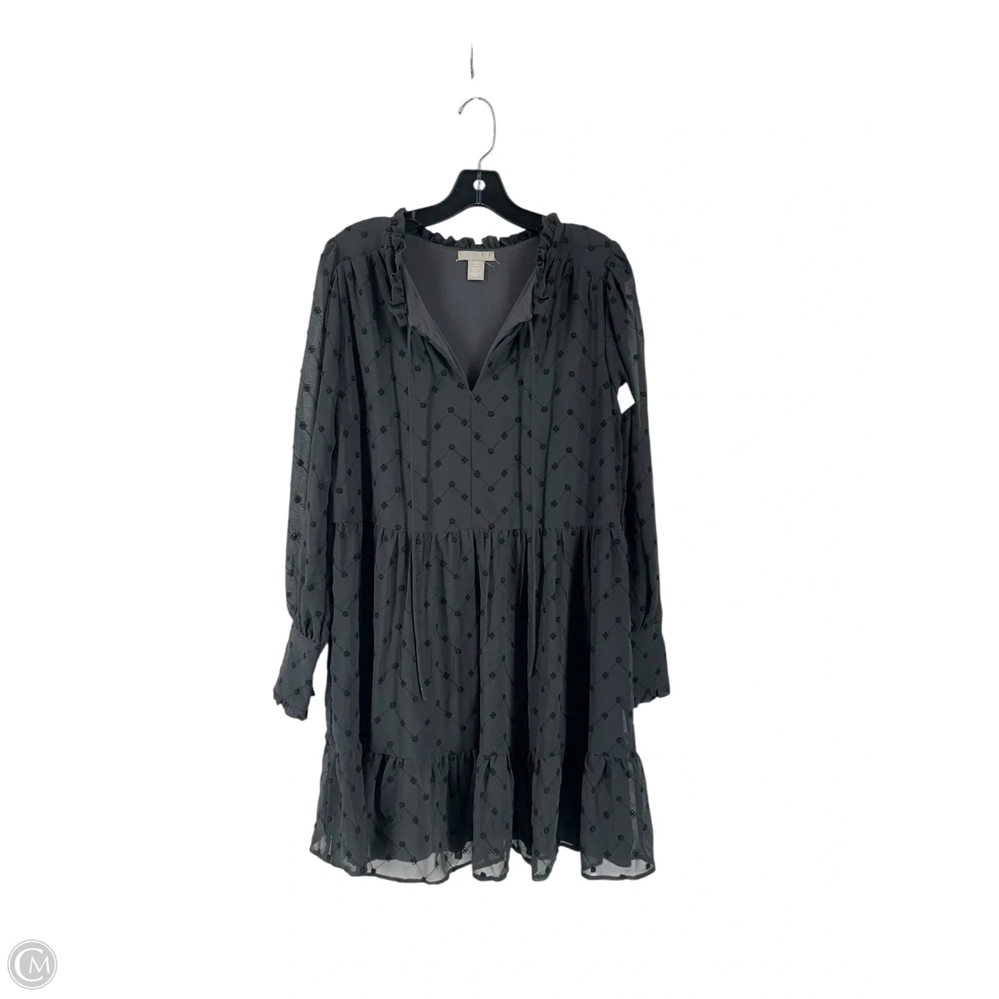 Dress Casual Short By H&m In Grey, Size: S