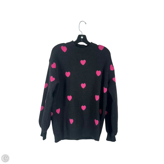 Sweater By Miss Sparkling In Black, Size: M