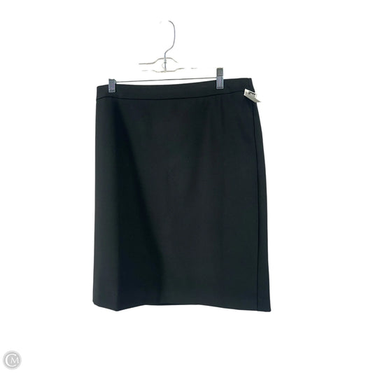 Skirt Midi By Loft In Black, Size: 12