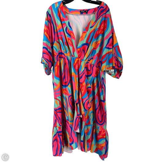 Dress Casual Maxi By Shein In Multi-colored, Size: 2x