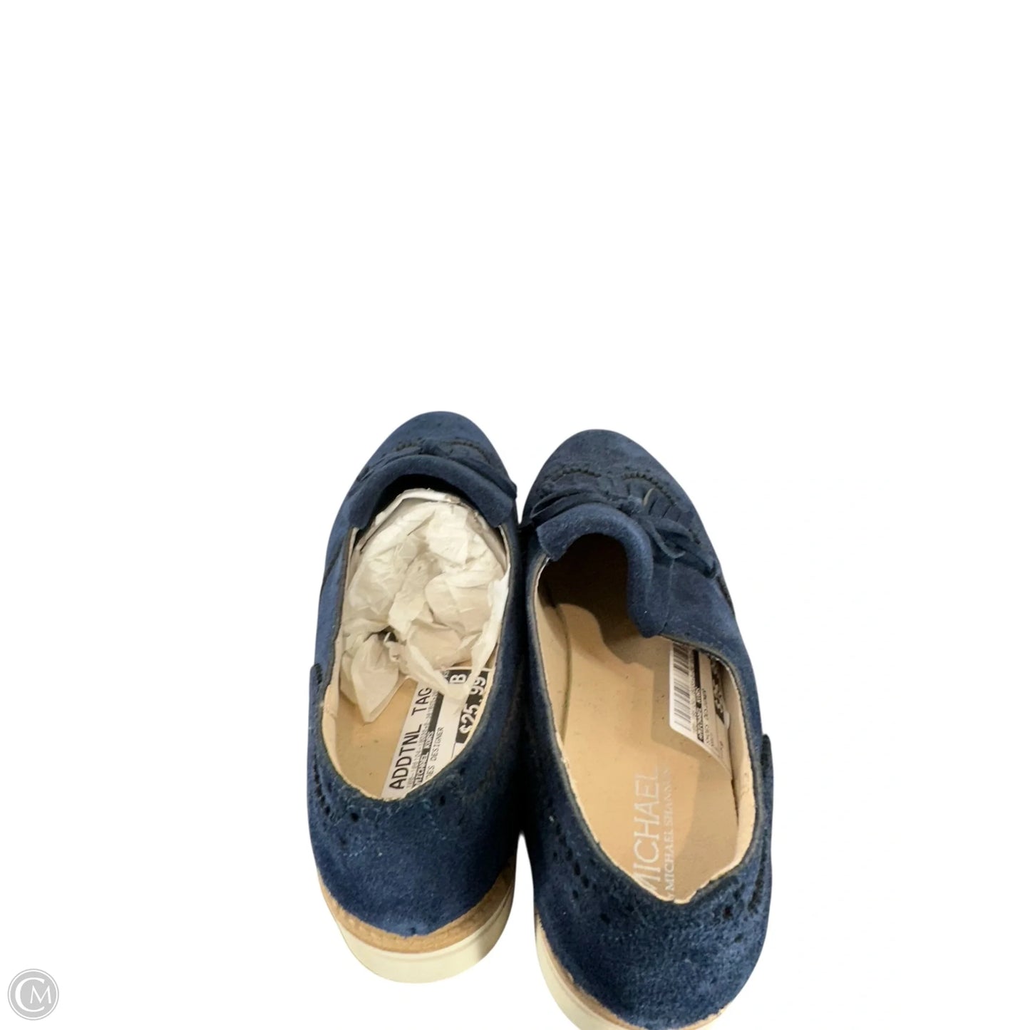 Shoes Designer By Michael Kors In Navy, Size: 9