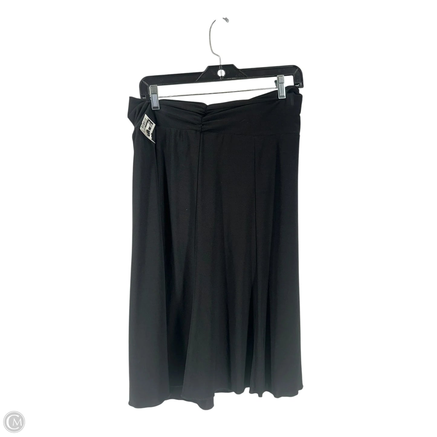 Skirt Midi By Clothes Mentor In Black, Size: L