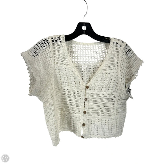 Vest Other By Clothes Mentor In White, Size: S
