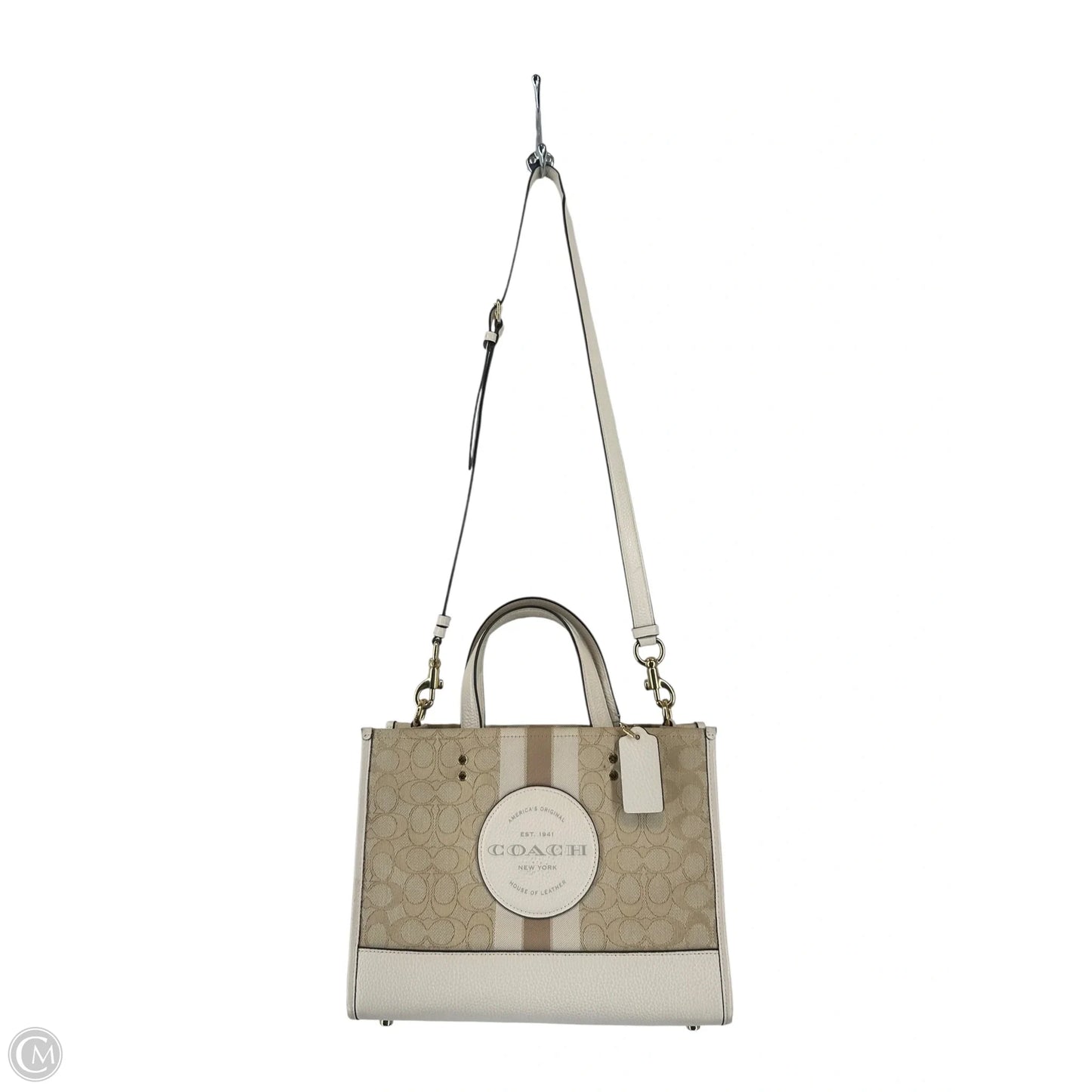 Tote Designer By Coach, Size: Medium